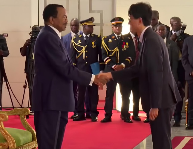 2025 Paul Biya 대통령 개최 신년하례회 참석